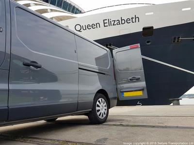 Cunard Queen Elizabeth Cruise ship delivery