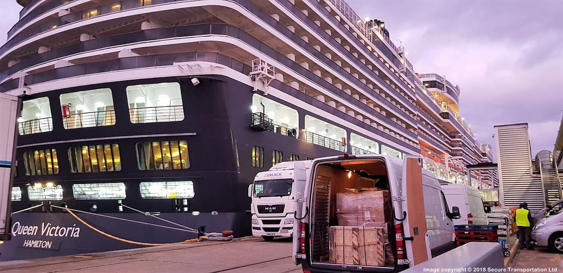 Secure Transportation for Cruise Ships in Southampton
