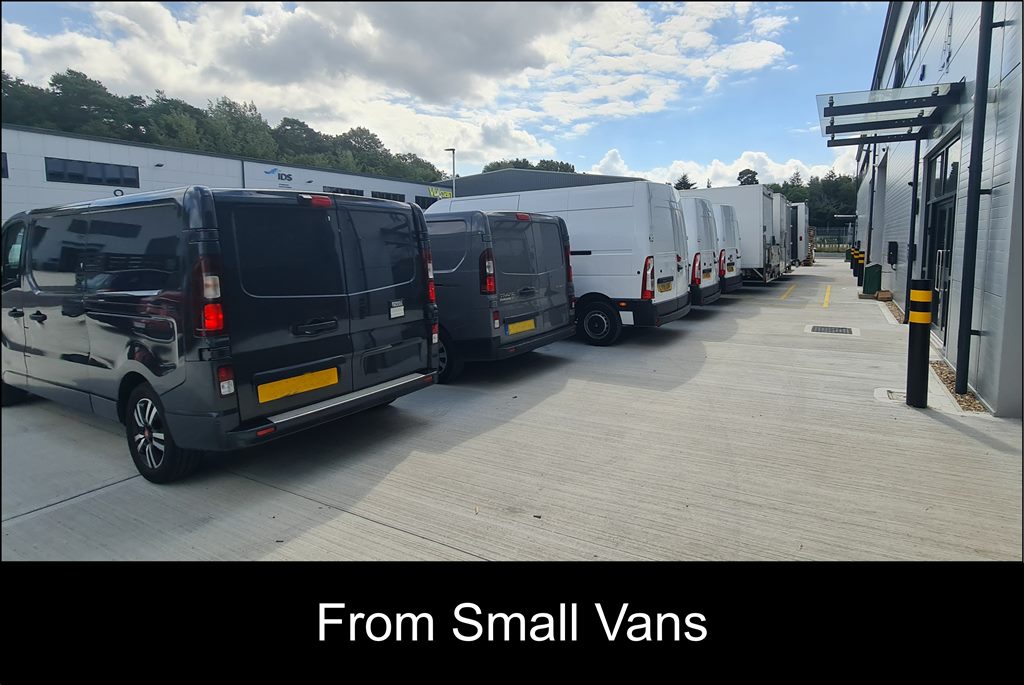 Secure Transportation has a fleet of vans and HGV's