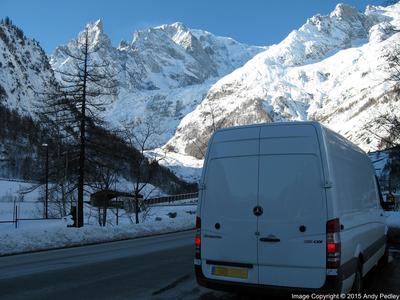 Secure Transportation Ltd at the Mont Blanc Italian side