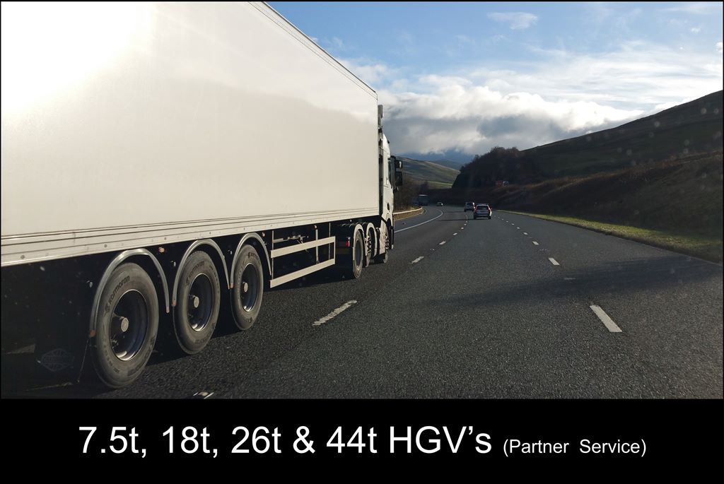 Secure Transportation can supply any size lorry through one of our approved suppliers.