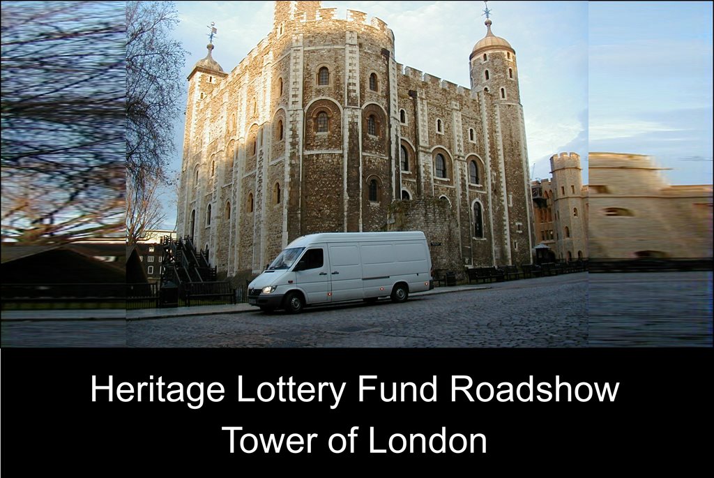 Secure Transportation inside the Tower of London for a rare photo opportunity.